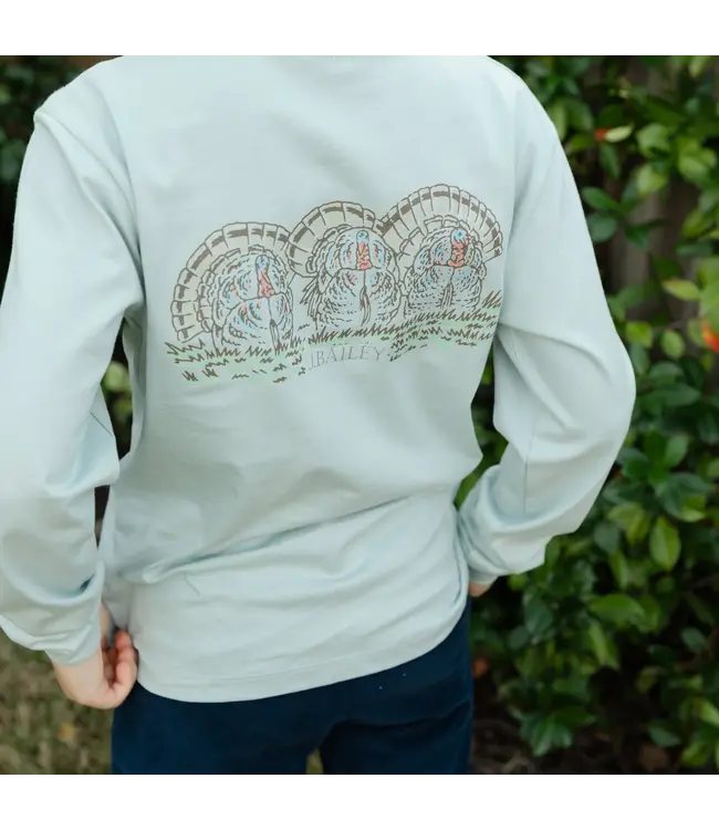 Bailey Boys Turkey on Sage L/S Tee