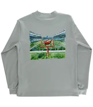 Bailey Boys Football on Sage L/S Tee