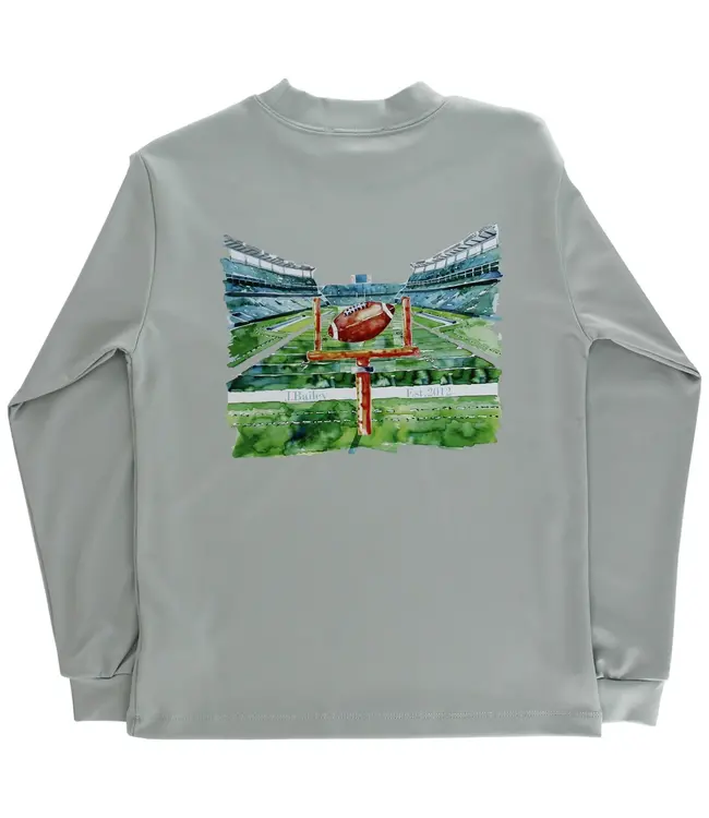 Bailey Boys Football on Sage L/S Tee
