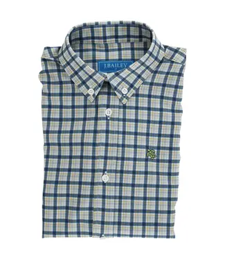 Bailey Boys Stone Plaid Button Down Shirt