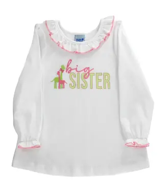 Bailey Boys White Knit Big Sister Tee