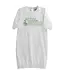Bailey Boys White Knit Little Brother Gown