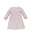 Anavini Yvonne L/S Pink Roses Liberty Floral Twill Float w/ White Collar