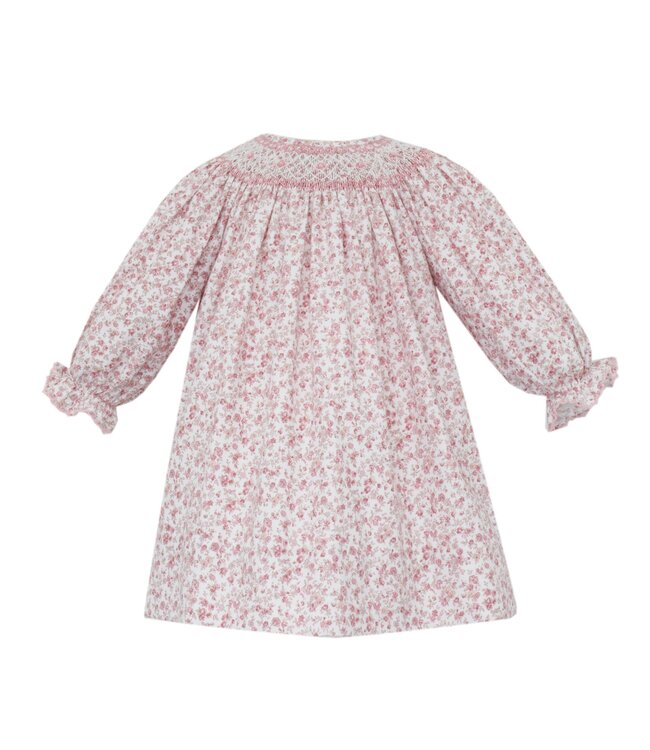 Anavini Yvonne L/S Pink Roses Liberty Floral Twill Bishop