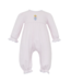 Petit Bebe Pink Knit Stripe Cinderella L/S Romper