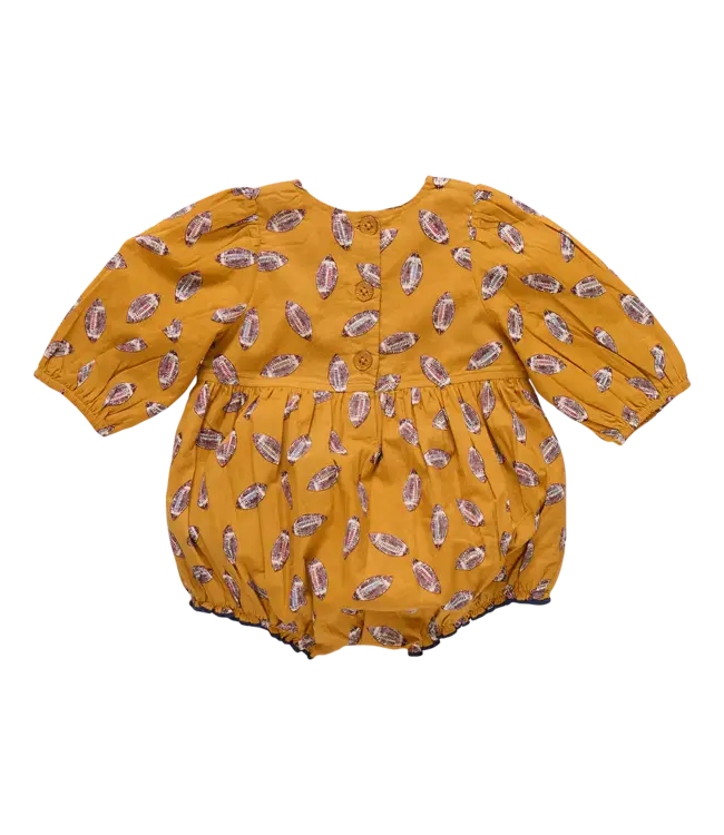 Pink Chicken Flying Footballs Brooke Bubble