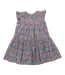 Pink Chicken Blue Paisley Fiona Ruffle Dress