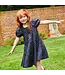 Pink Chicken Navy Carnation Elizabeth Dress