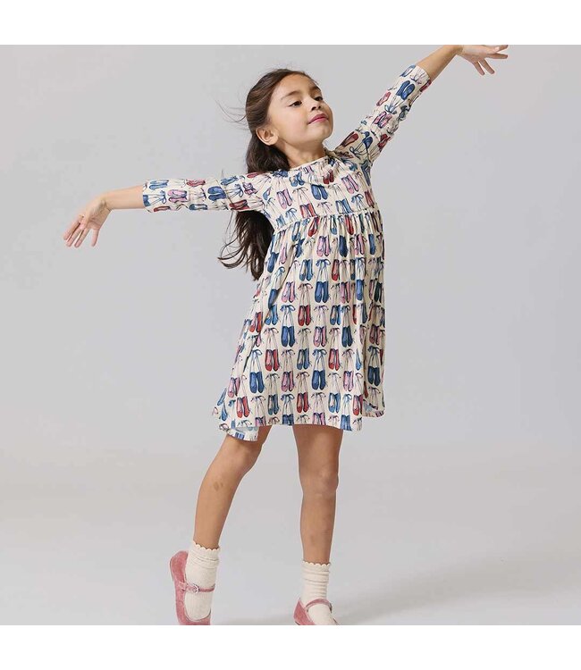 Pink Chicken Ballet Slippers Bamboo Steph Dress