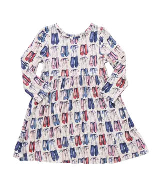 Pink Chicken Ballet Slippers Bamboo Steph Dress