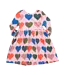 Pink Chicken Pink Oversized Hearts Bamboo Steph Dress