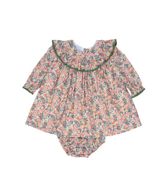 The Oaks Apparel Pink Olive Floral Layla Set