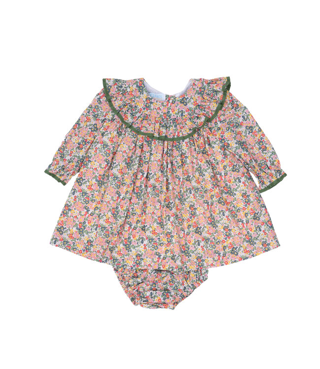 The Oaks Apparel Pink Olive Floral Layla Set