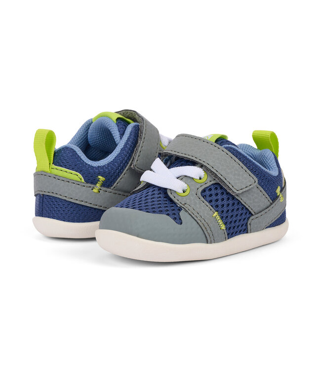 see kai run Viento Mini Navy/Gray First Walker Shoe