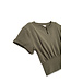 Habitual Olive Tucked S/S Pant Set