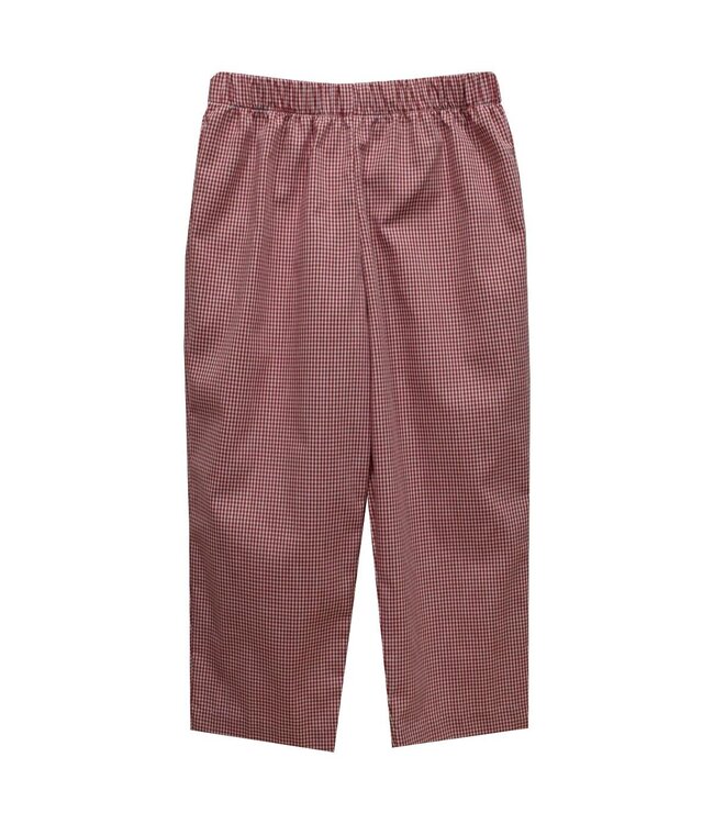 vive la fete Red Gingham Pull on Pant