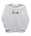 vive la fete White Birthday Smocked Knit L/S Boys T-Shirt