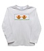 vive la fete White Knit Turkeys L/S Boys Tee
