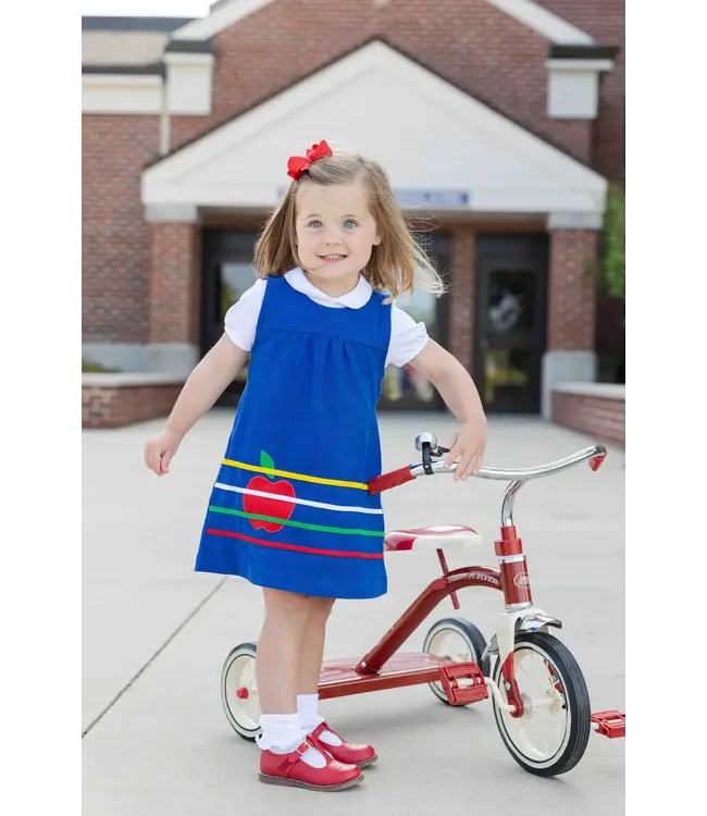 Florence Eiseman French Terry Jumper w/Apple