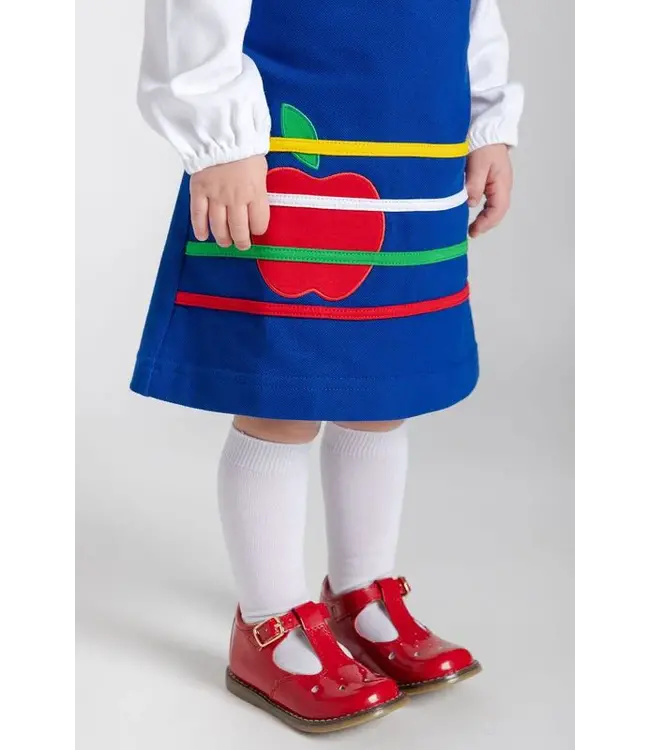 Florence Eiseman French Terry Jumper w/Apple