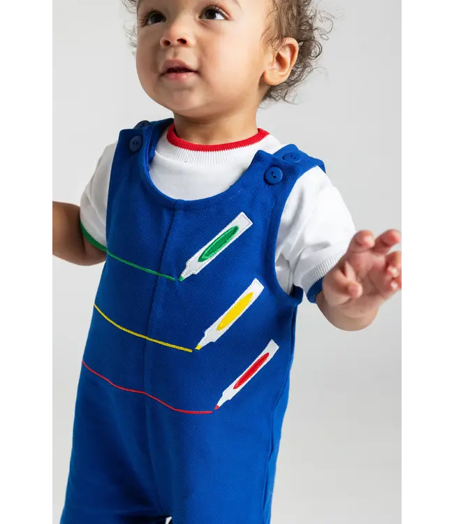 Florence Eiseman French Terry Shortall w/Markers