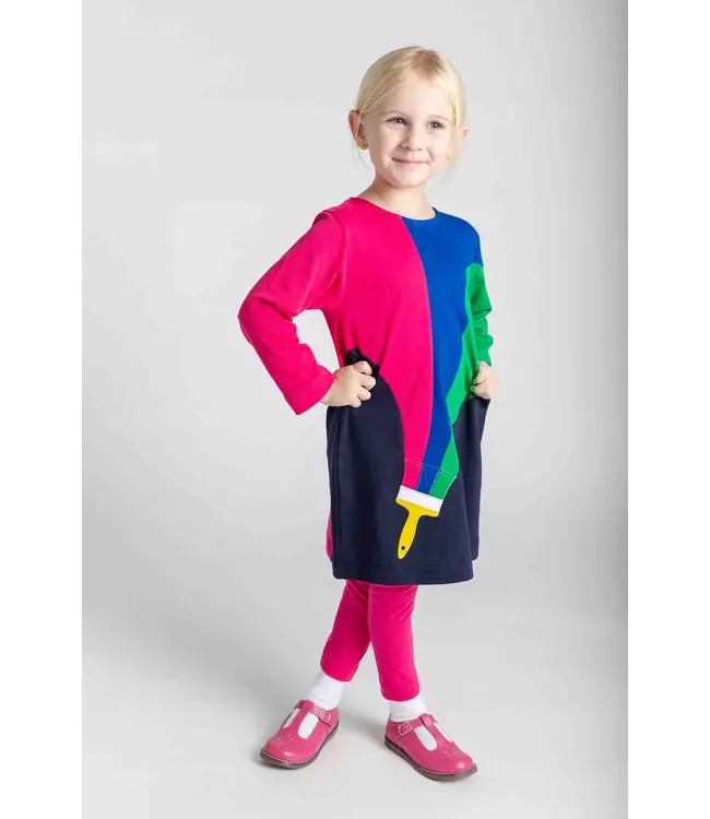 Florence Eiseman Knit Dress w/Paintbrush