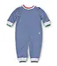 Florence Eiseman Stripe Knit Longall w/Sports Balls