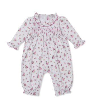 Kissy Kissy Pink Roses and Blooms Playsuit