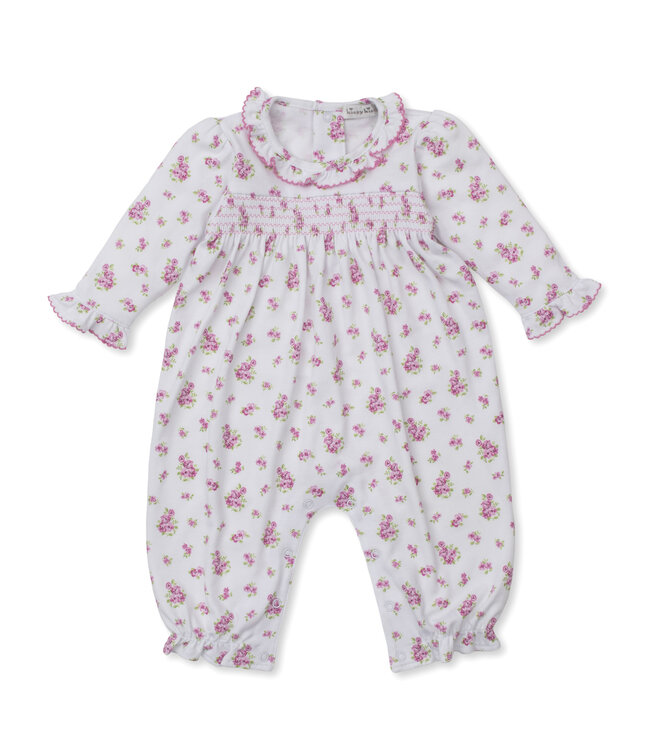 Kissy Kissy Pink Roses and Blooms Playsuit