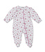 Kissy Kissy Pink Roses and Bloom Footie w/Zip