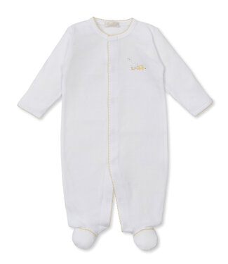 Kissy Kissy White/Yellow Premier Baby Duckling Footie