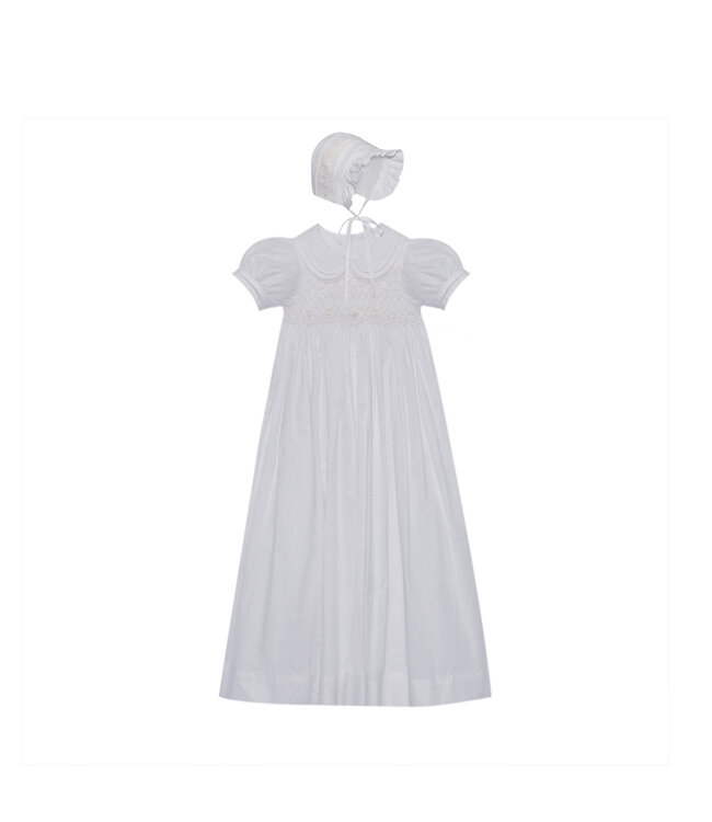 Remember Nguyen White Trudy Christening Gown