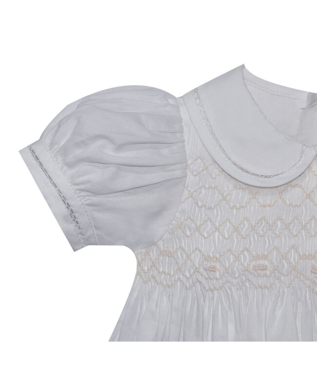White Trudy Christening Gown