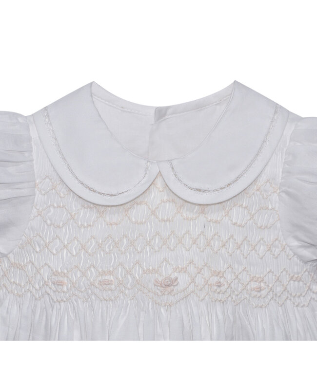 White Trudy Christening Gown