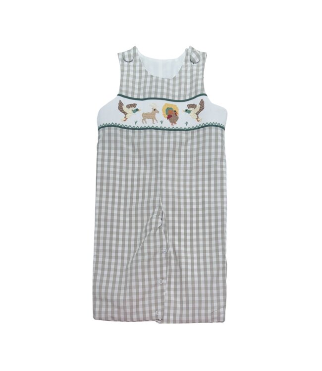 Three Sisters Boys Life Smocked Longall