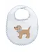 3 Marthas Blue Puppy Bib