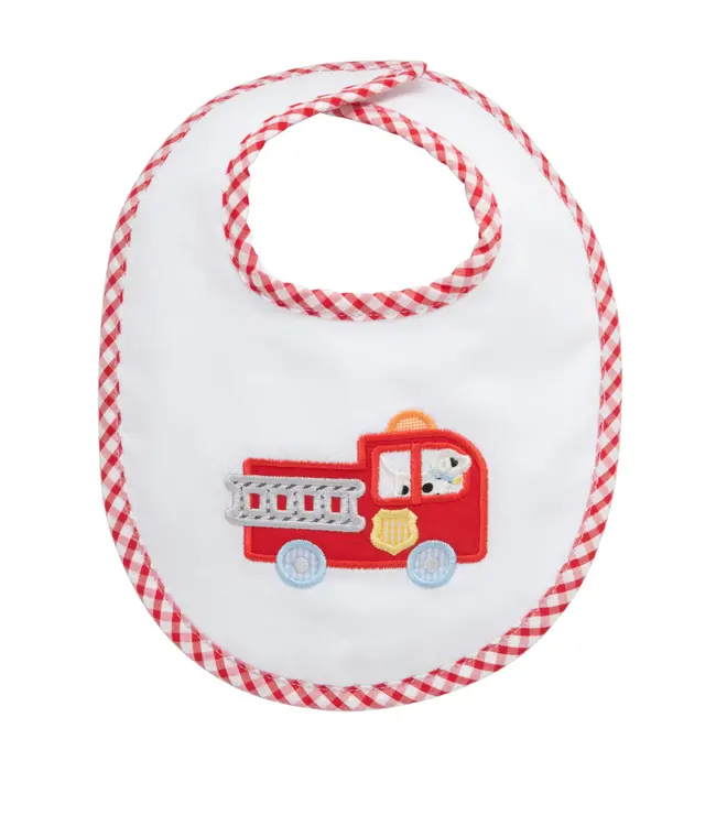3 Marthas Fire Truck Bib
