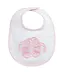 3 Marthas Pink Ballet Shoes Bib