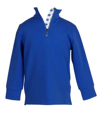 The Yellow Lamb Duke Blue Game Day Quarter Zip