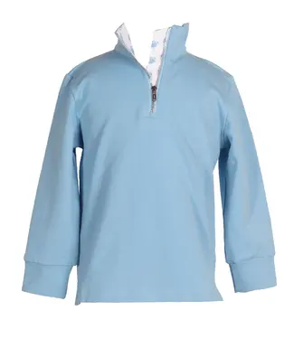 The Yellow Lamb Carolina Blue Game Day Quarter Zip