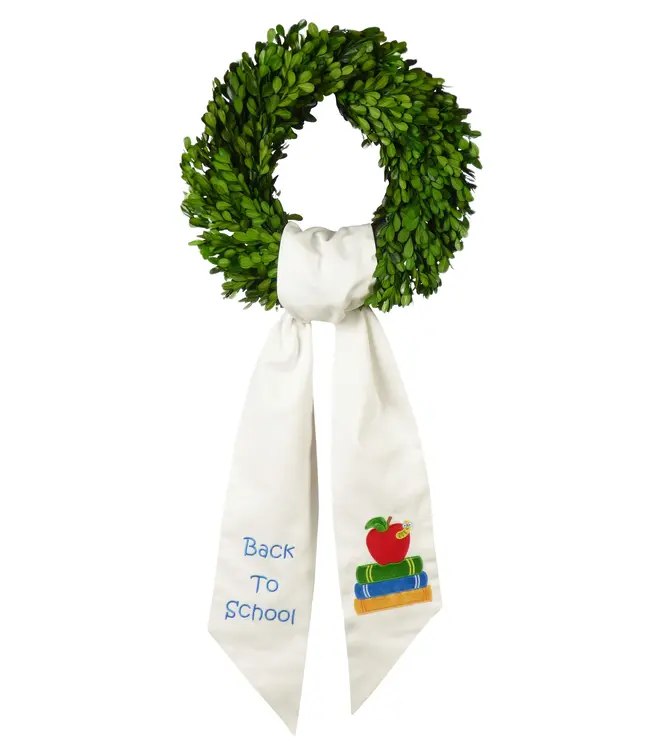 The Yellow Lamb Wreath Sash