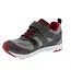 Velocity Graphite/Red Sneaker