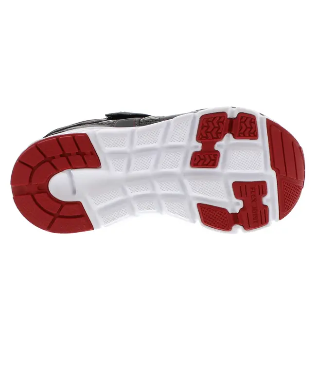Velocity Graphite/Red Sneaker