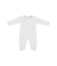 Beaufort Bonnet Worth Ave. White/Pink & Purple Bows Rock Me Romper