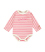 Souris Mini Cream/Rose Stripe One Pc.