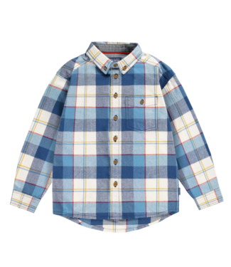 Souris Mini Blue Checked Shirt