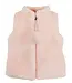 Widgeon Zip Up Vest Rose Puff