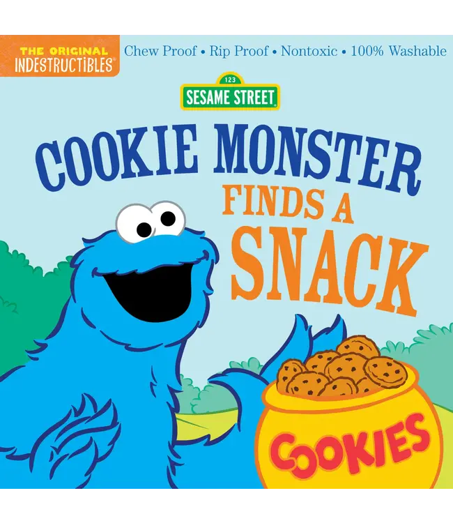 hachette book group Indestructibles: Cookie Monster Finds a Snack