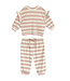 Mabel and Honey Pink Candy Stripe Set