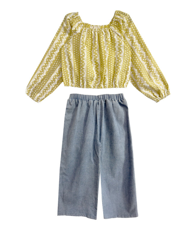 Mabel and Honey Yellow Magnolia Set